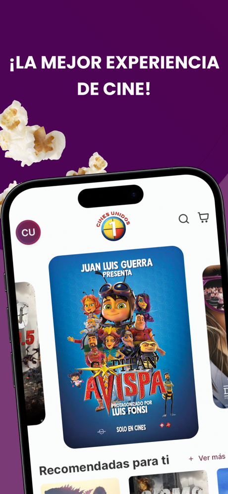 Cines Unidos screenshot 1