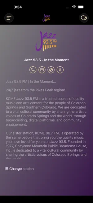 KCME Jazz 93.5 FM screenshot 3