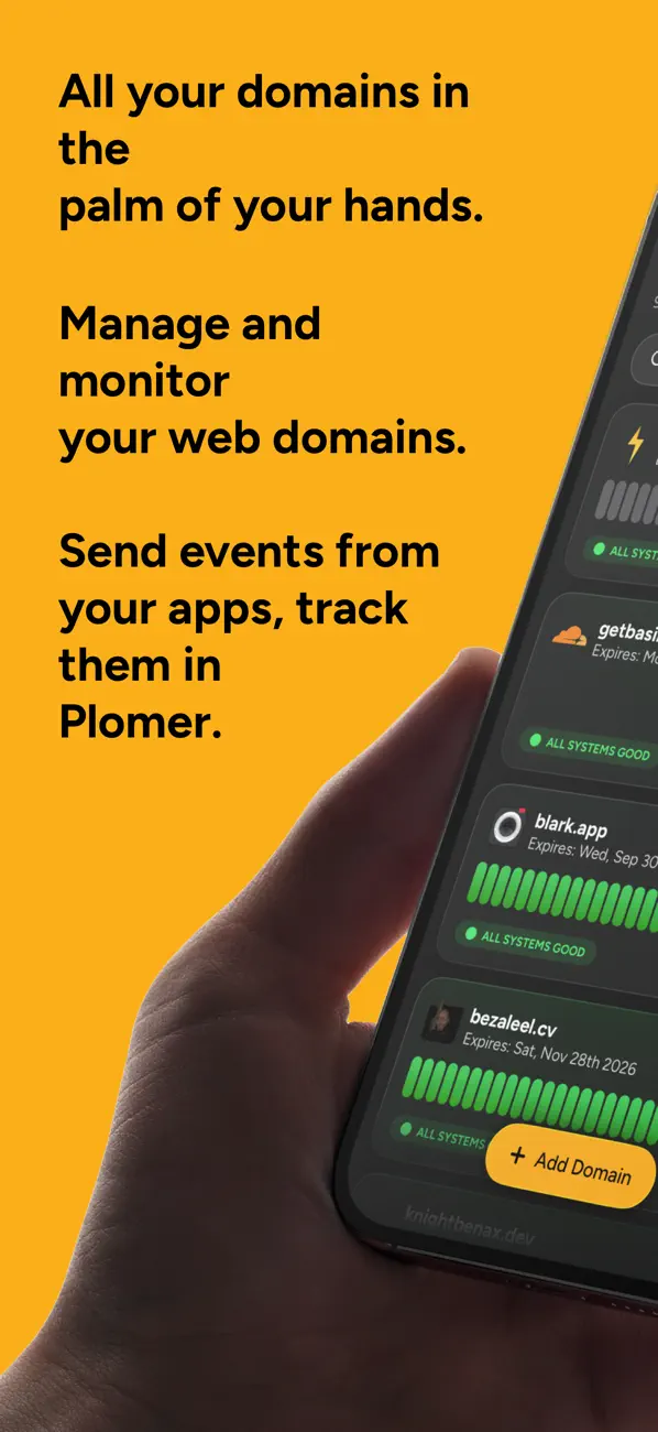 #1. Plomer: Website Monitoring (iOS) By: Jiti