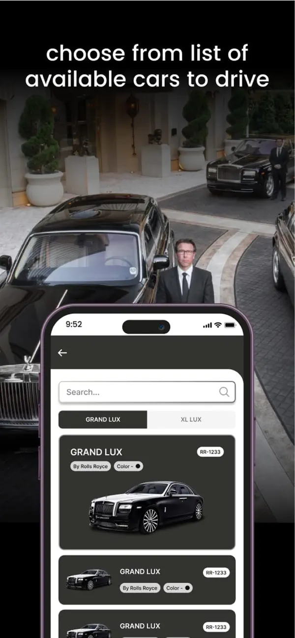 Screenshot #3 pour rolls driver