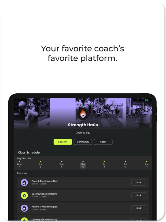 Somble iPad screenshot 2 - Health & Fitness app