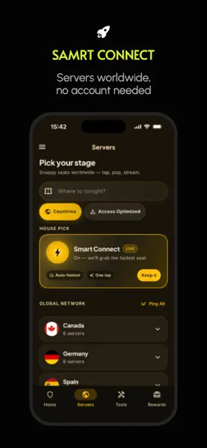 PopCorn VPN - Fast & Secure screenshot 2