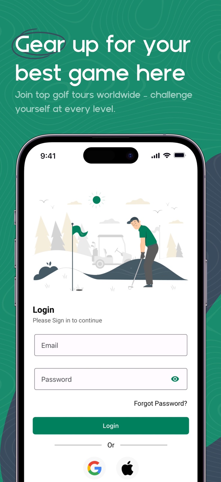 GolfGuiders iphone screenshot 1