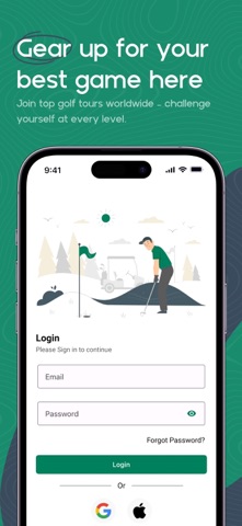 GolfGuiders iPhone screenshot