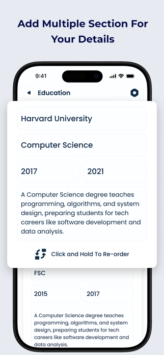 CV Maker : Resume App Screenshot 5 of 6