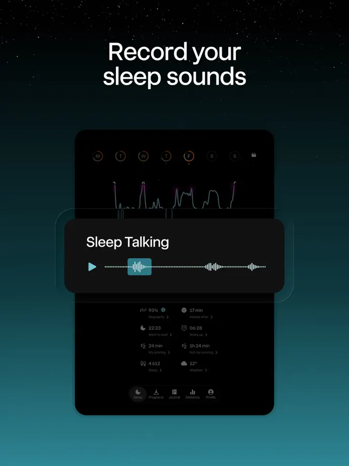 Sleep Cycle iPad screenshot 7