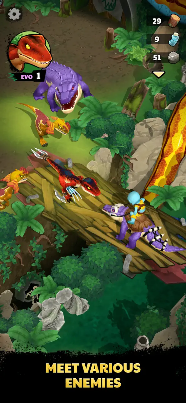 Raptor Evolution: Survival Hack screenshot 6 - iOS game interface