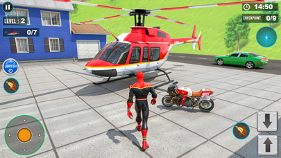 Flying Spider Air Rescue Game Screenshot