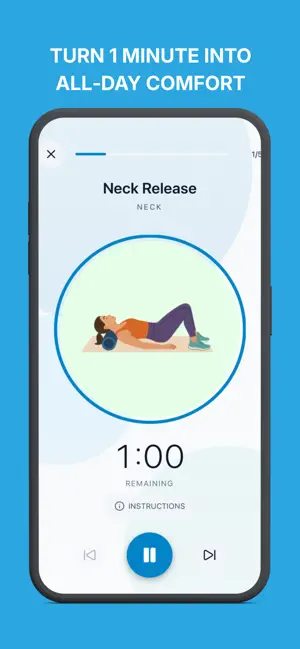 Rollr: Foam Roller Exercises screenshot 3