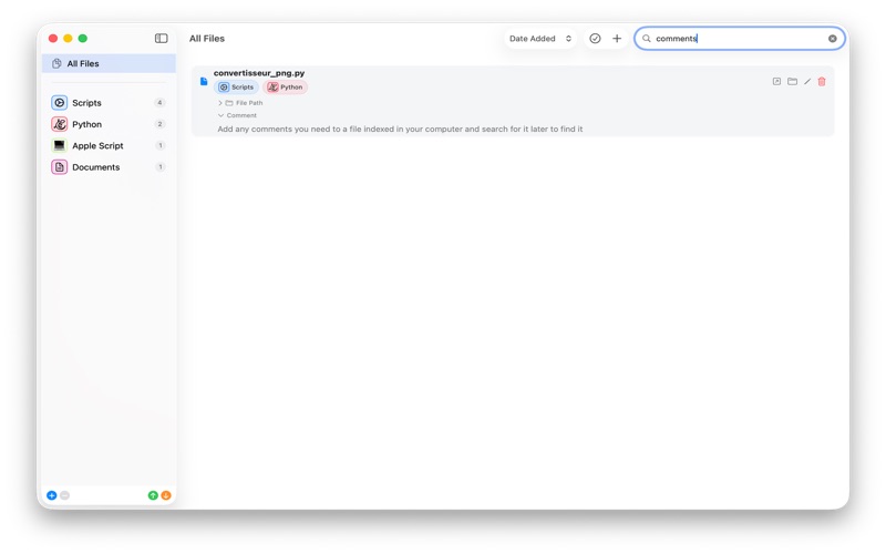 Files Organizer screenshot