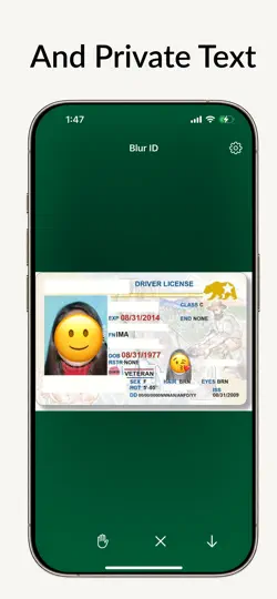 Blur ID - Hide Faces & Names iPhone Ekran Görüntüsü 2