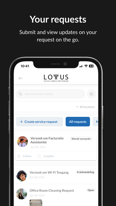 Lotus Campus App Screenshot