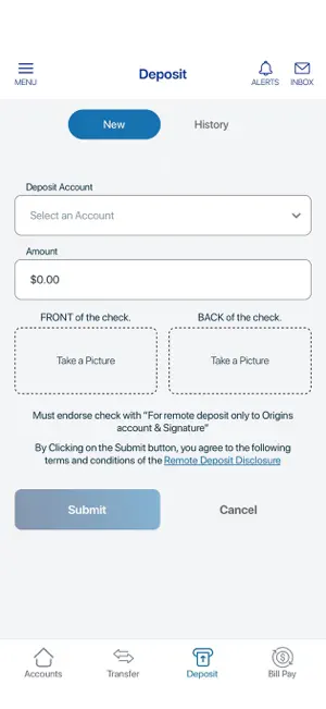 Origins Credit Union screenshot 3