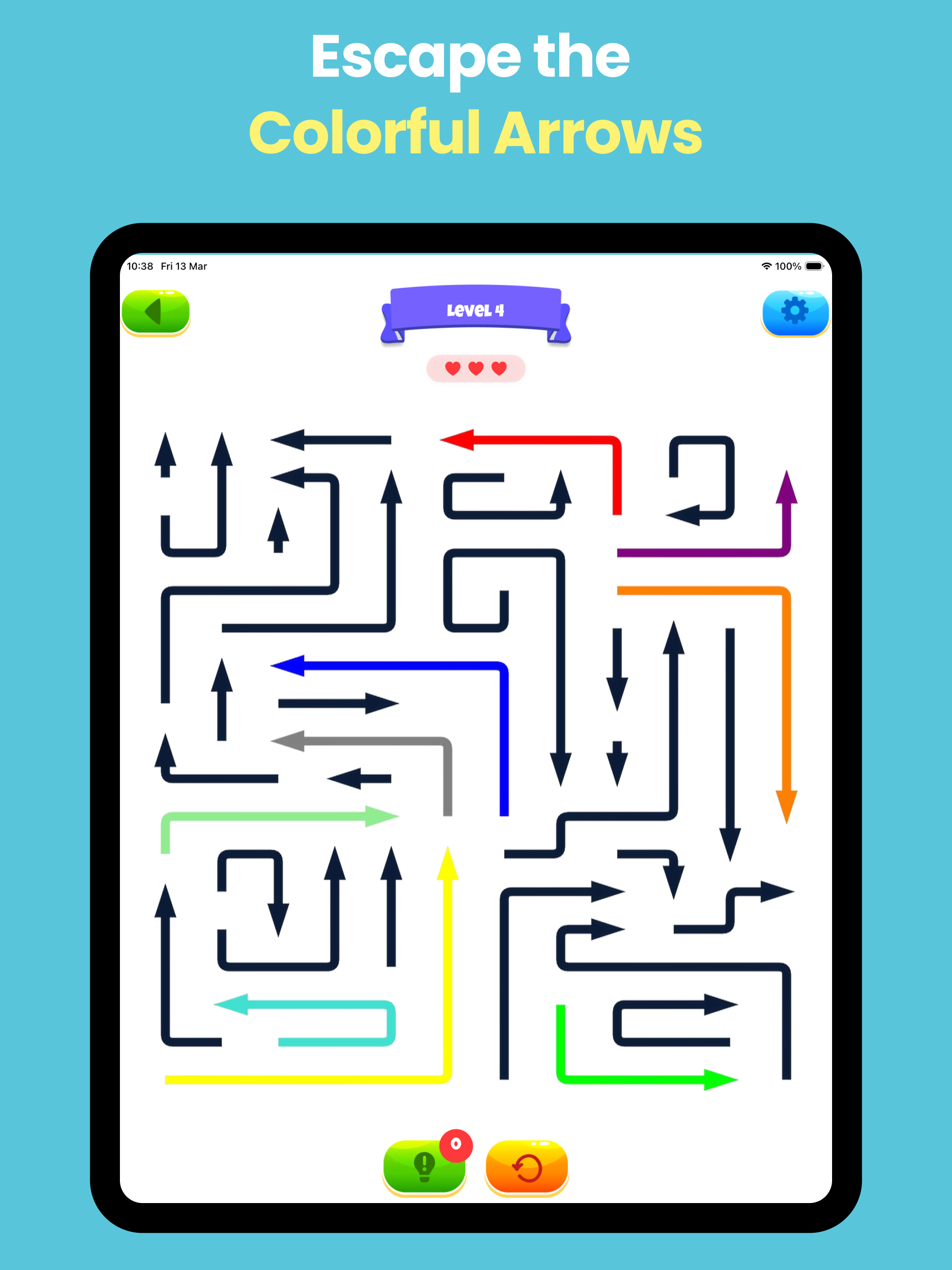 Arrow Out: Tap Arrows Puzzle screenshot 10