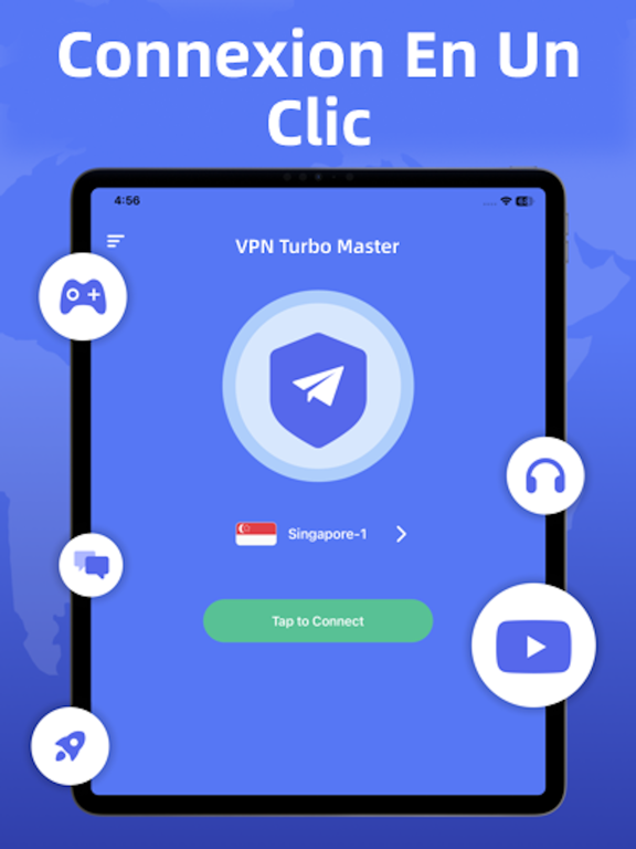 Screenshot #4 pour VPN Turbo Master-Unlimit Socks