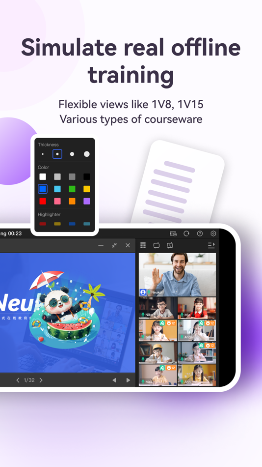 #3. Neukol: Online classroom (iOS) 由: Anxin Zhitong (Nanjing) Technology Co.,LTD