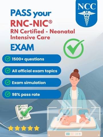 RNC-NIC Exam Prep Test 2026 iPad screenshot