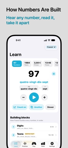 Numbers by Ear: Listen & Speak Screenshot 2 of 10