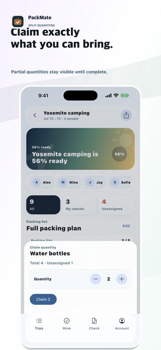 PackMate: Trip Checklist Screenshot 4 of 5