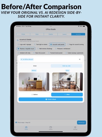 AI Office : Room Decoration iPad screenshot