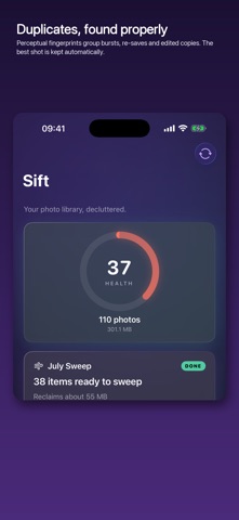 Sift: Photo Cleanup screenshot