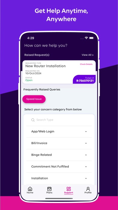 Screenshot 3 of Tata Play Fiber App