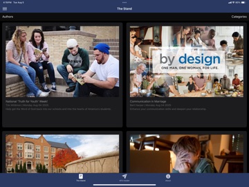 American Family Association iPad screenshot