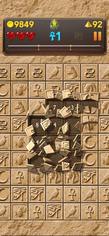 Tomb Sweeper: Puzzle Challenge iPhone screenshot