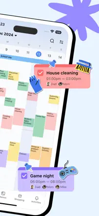 Shared Family Calendar : capture d’écran 2 sur 7