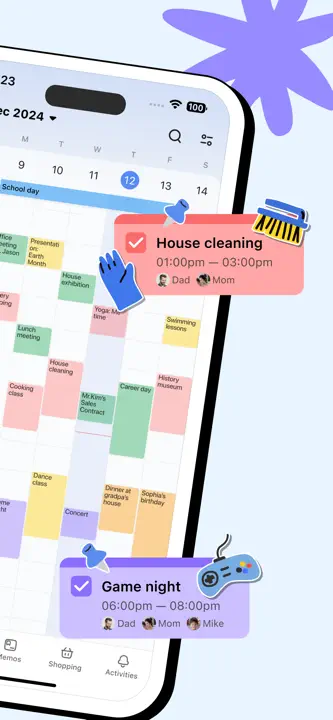 Shared Family Calendar: Screenshot 2 von 7