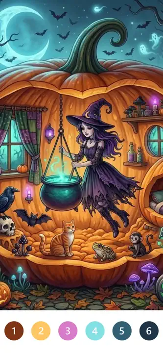 Spooky Halloween Color screenshot 7