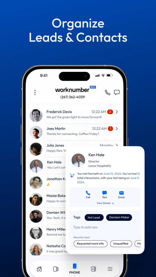 #4. The Digital Business Card App (iOS) De: Linq, LLC