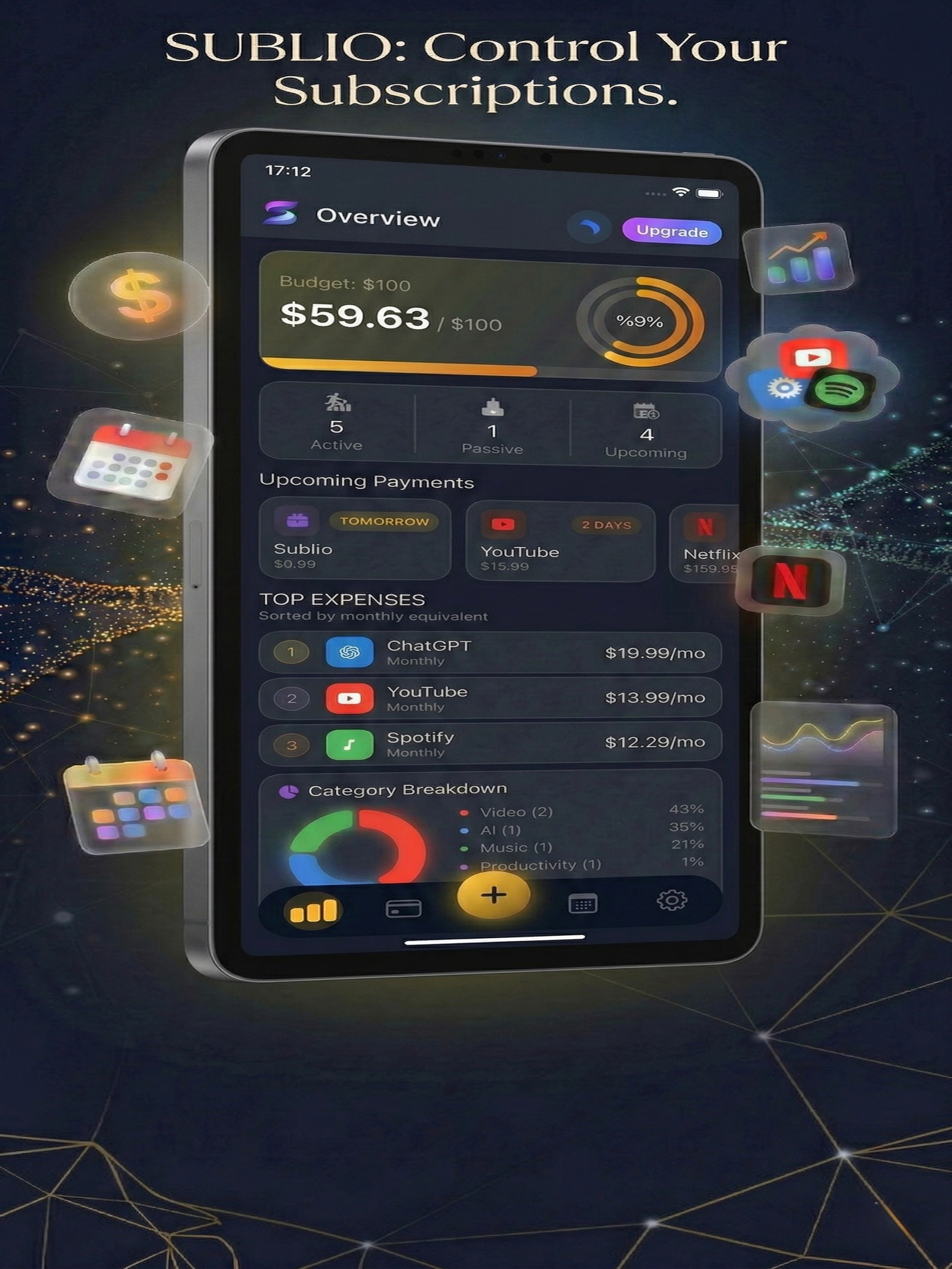 Sublio - Subscription Tracker screenshot 6