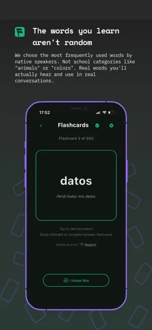 Flashador: Language Flashcards screenshot 4