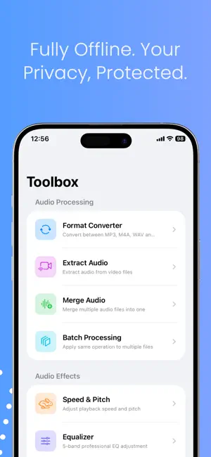 Audio Editor Pro:MP3 Cut Mix screenshot 3