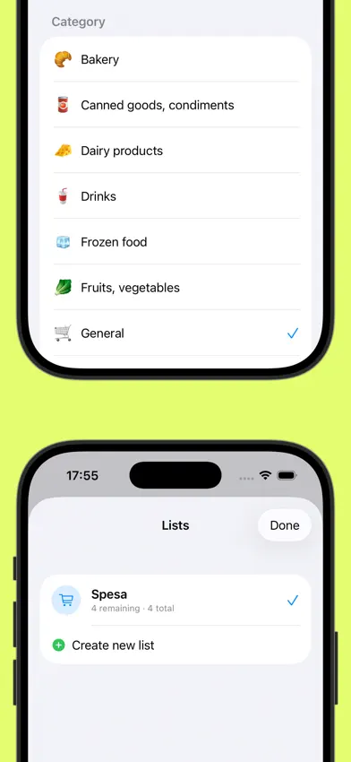 Listapp screenshot 2