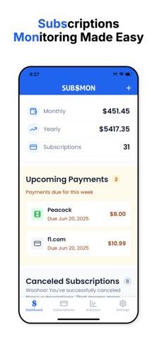 Subsmon Screenshot 1 of 6