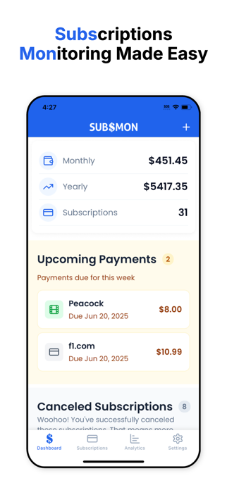 Subsmon Screenshot 1 of 6