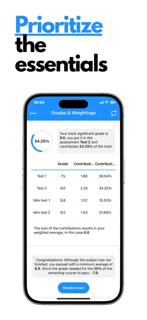 Grades & Weightings screenshot 4