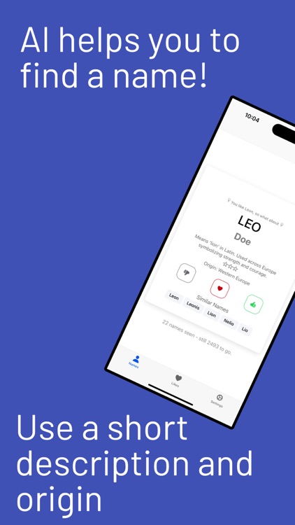 Baby Name Generator App