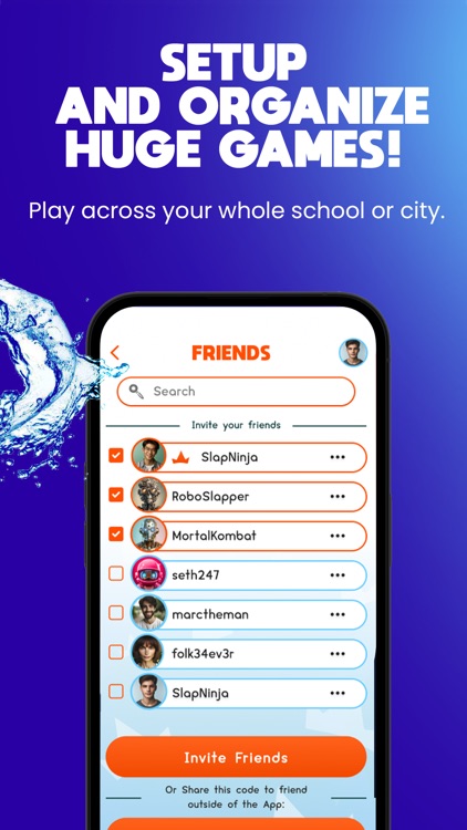 SLAP: Water War & Social Games