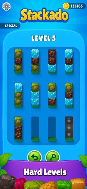 Stackado: Stack & Sort Puzzle screenshot 1