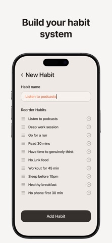 Habits: Weekly Tracker Screenshot 3 of 3