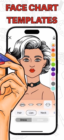 Makeuper：美妆造型创作专家版，时尚潮流, 时尚与设计 screenshot