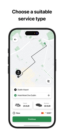 LadyCab: Dublin Women Taxi iPhone screenshot