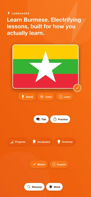 Learn Burmese - LingoBoost screenshot 1