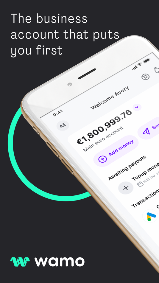 #1. Wamo: Business Account EU Pay (iOS) 作者: Wamo Technology Limited