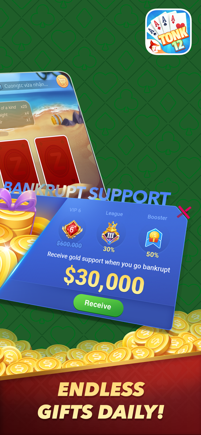 Tonk 12 Tunk Rummy ZingPlay