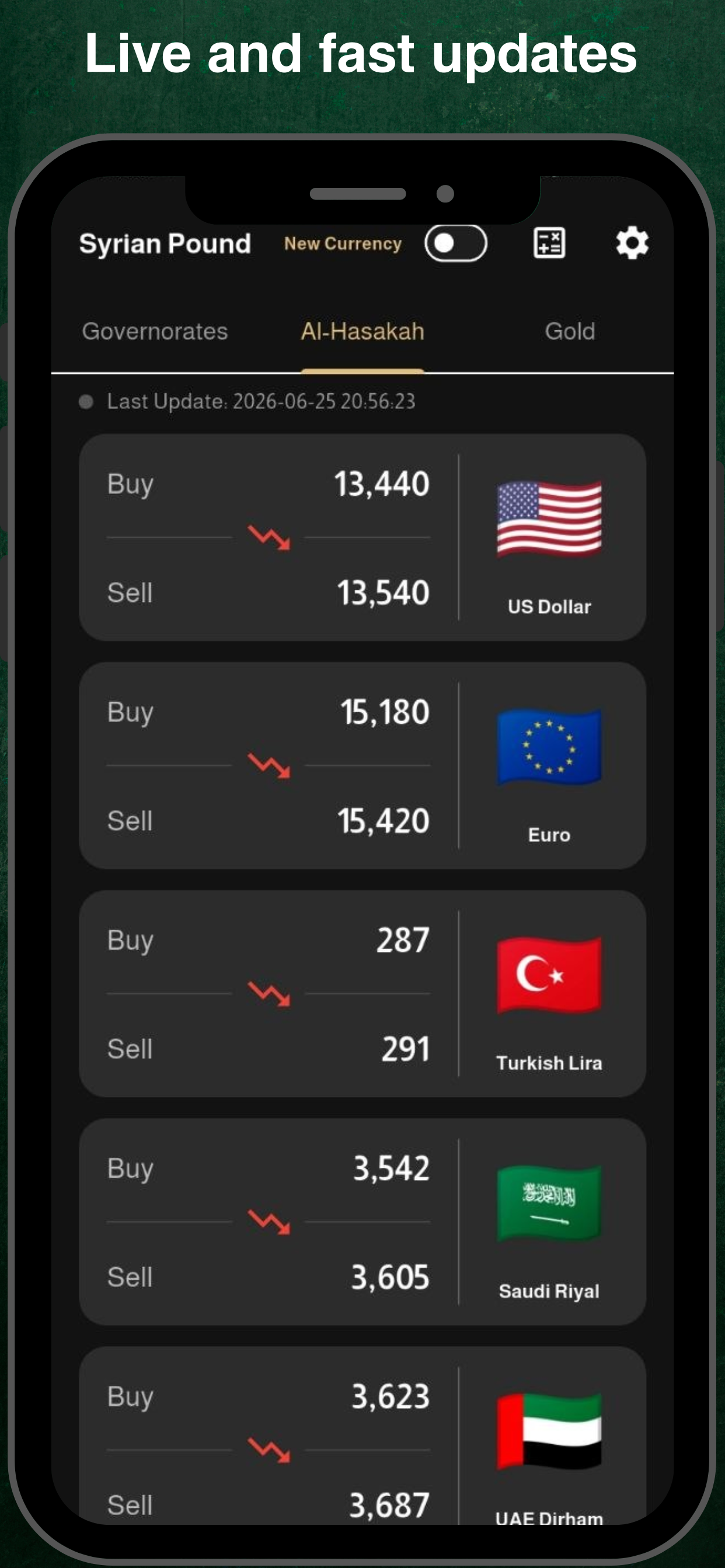 Syrian Lira to USD Exchange screenshot 4