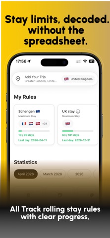 Visitlog: Country Tracking screenshot